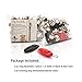 GUQI Pack of 2 Dog Doorbells 7 Extra Loud Bells, Adjustable Dog Outside Bell for Puppy Potty Training,Doggy Bell for Door-Included 2 Upgrade Training Clicker