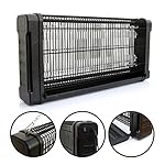 30 Watt Electronic Indoor Bug Killer - Flying Insect Mosquito Zapper with UV-A Light Attraction and Open Top Grid to Zap More Bugs