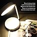 iCODIS Makeup Mirror, Touch Screen,2 in 1 LED Table Lamp,180 Degrees Adjustable Stand, USB Charge Lighted Vanity Mirror