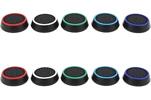 LT Easiyl 10 Pcs Silicone Cover for Thumb Joystick of Handheld Game Console Compatible with Nintendo Switch 2