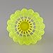 Relefree Badminton Shuttlecocks Birdies Set-Pack of 6 Yellow Nylon Training Outdoor Plastic Badminton Ball