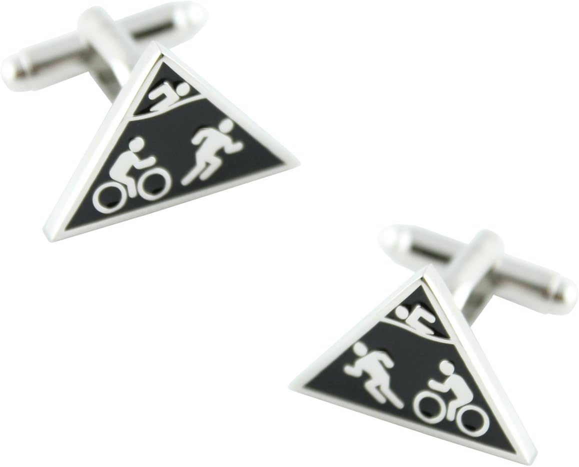 masgemelos – Triatlon Cufflinks Cufflinks