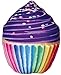 iscream Photoreal Purple Icing Cupcake Shaped 19