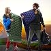 OlarHike Camping Sleeping Pad for Backpacking, Ultralight & Compact Camping Pad with Pillow, Inflatable Sleeping Mat for Hiking, Travelling-Blue/Green/Orange