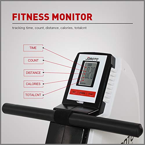 JOROTO Magnetic Rowing Machine Rower - Row Machine Exercise Equipment Workout Rowing Machine for Home Use - Thumbnail 3