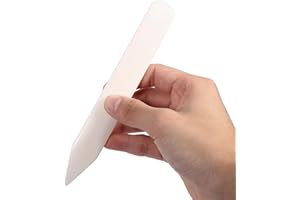 6 inch Bone Folder Paper Creasing Scoring Folding Origami Tool for Bookbinding Card Making Handmade DIY Leather Shaping Creas