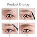 HaloVa Eyebrow Stencil Kit, Reusable Environmental-friendly Popular Eyebrow Drawing Guide Card, Makeup Tools for Eyebrows Powdering, 1 Set of 8 Styles