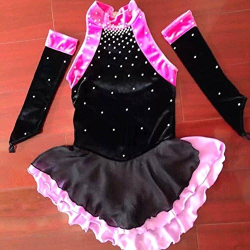 Fashion Custom Ice Skating Dress Girls Custom Figure Skating Competition Dresses With Crystals A2096