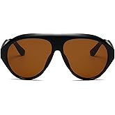 willochra Oversized round Sunglasses Women Fashion Gradient Pilot Sun Glasses Men Punk Shades Outdoor Travel UV Protection