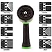 Joeys Garden Expanding Garden Hose Extra Strength Stretch Material with Brass Connectors - Bonus 8 Way Spray Nozzle, Carrying Bag and Hanger (50 Feet)