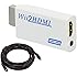 COOLEAD Wii to HDMI 1080P HD Output Upscaling Converter - Supports All Wii Display Modes, HDMI Upscale to 1080p Output +2M HDMI Cable