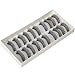Dimart 10 Pairs Black Long Thick Soft Reusable False Eyelashes Fake Eye Lash for Makeup Cosmetic
