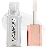 MCoBeauty Pout Gloss Ultra Shine Lip Gloss - Clear | Tinted Lip Color with Light Reflecting Plumping Finish, Long Wearing, Hydrating Vegan &amp; Cruelty Free