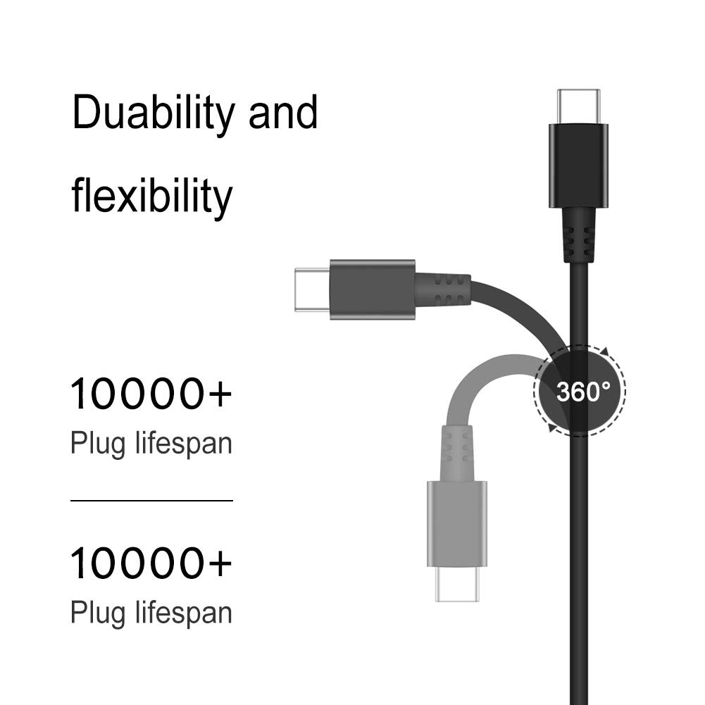 Charger Compatible with Lenovo Laptop Computer 65W 45W USB C Fast Power Adapter