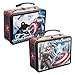 Vandor 26370 Marvel Captain America Winter Soldier Large Tin Tote, Blue, Red, and White