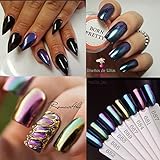 1g/box Shinning Mirror Nail Glitter Powder Gorgeous Nail Art Chrome Pigment Glitters #583