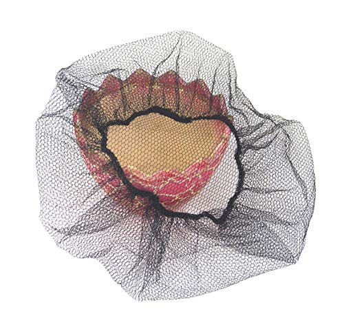 Qiansou Disposable Hair Nets Durable Nylon Breathable Honeycomb Latex Free Pack of 100 - Thumbnail 2
