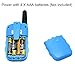 Aphse Kids Walkie Talkie Two Ways Radio Toy Walkie Talkie for Kids 3 Miles Range 22 Channels Built in Flash Light FRS GMRS Handheld Mini Walkie Talkie for Outdoor Adventures Camping Hiking Set of 2