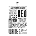 RoomMates RMK2649SCS Wine Lovers Peel and Stick Wall Decals, Black