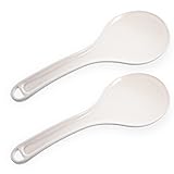 2 Pcs Plastic Rice Paddle, Non-stick Rice Spoon