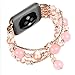 Wearlizer Brown Red Compatible with Apple Watch Bands 38mm 40mm Series 5 4 Woven Canvas Fabric Cloth Womens Mens Band Rose Gold Strap Wristband for iWatch Series 3 2 1
