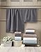 Classic Turkish Towels CTT - Luxury 6 Piece Towel Set, 100% Turkish Cotton, Absorbent & Comfy, 2 Bath Towels, 2 Hand Towels & 2 Washcloths | (Grey)