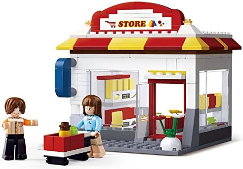 Sluban Community CV - 186 Pieces (Brand New in Original English Box) 100% LEGO Compatible - Educational Toy - Town Series Building Blocks (M38-B0571)