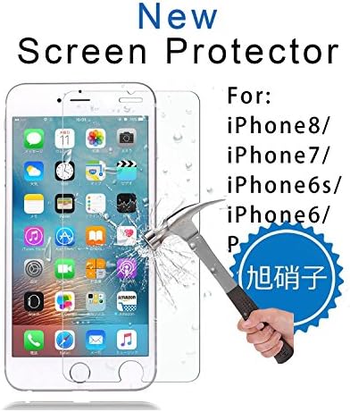 SNNC iPhone 7 Matte Glass Screen Protector, Mothca Anti-Glare &amp; Anti-Fingerprint No Dazzling 9H Hardness HD Clear Tempered Glass Shield Film for iPhone 7 (0.15mm iPhone7/6s/6)
