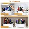 Semlos Lazy Susan Turntable Cupboard Organizer, Multi-Functional Spice Rack for Kitchen Storage and Organization…