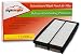 EPAuto GP013 (CA10013) Replacement for Honda/Acura Extra Guard Rigid Panel Engine Air Filter for Odyssey (2005-2010), Pilot (2009-2015), MDX (2007-2009) primary