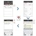 sanwo Replaceable AA Battery x 4 Waterproof IP65 Dustproof iBeacon Covering a Range up to 200m (White)