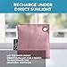 7-Pack Bamboo Charcoal Air Purifying Bags for Car, Home & Business. 75g Activated Charcoal Odor Absorber Bags, Unscented Natural Bamboo Charcoal Deodorizer Bags Multipack (Pink, Brown, Grey & Blue)