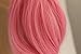 Glameow Adjustable Pink and Blue Ponytail Wig Long Curly Hair Halloween Costume Cosplay Wig