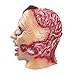 Halloween Mask Halloween Cosplay Costume Party Decorations Vampire Zombie Horror Scary Masks Clown Mask with Hair Latex Head mask