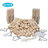 Robibabi Moth Protection For Closet Clothes Freshener And Drawer Storage Accessories Natural Fresh Camphor Wood Root Blocks (AE001)