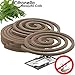 W4W Citronella Mosquito Repellent Coils - Outdoor Use Reaches Up to 10 feet - Each Coil Burns for 5-7 Hours (Three Pack Contains 12 coils & 6 Coil Stands) primary