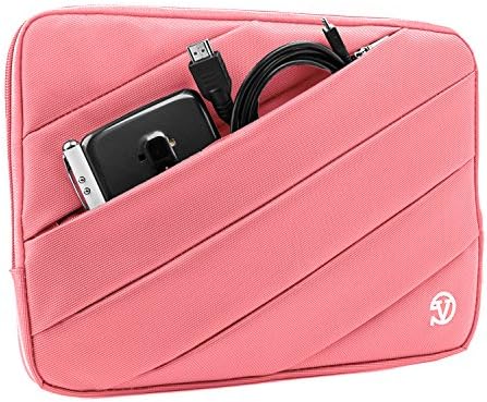 eBigValue Nylon Padded Jam Sleeve Tablet Case (Punch Pink) for Lenovo Tab 4 10 Plus, Tab 4 8 Plus, Miix 320, Miix 520, Ideapad Miix 720, ThinkPad X1 Gen 2, A12 (ZA1Y0061US) Tablet Case