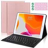 Newest iPad 7th Gen Keyboard Case 10.2 2019- iPad