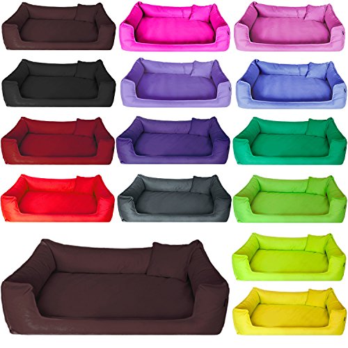 tierlando-Orthopdisches-Hundebett-Goofy-VISCO-inkl-Matratzenschoner-Polyester-Hundesofa-M-L-XL-XXL-XXXL-90-185-cm-30-Farben