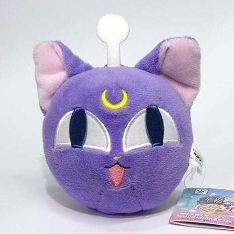 Amazon 美少女戦士セーラームーン カバンに付けられるでっかいぬいぐるみ ルナpボール 単品 アニメ 萌えグッズ 通販