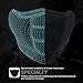 DICKEE Ski Mask Adjustable Face Mask Fleece Warmer Windproof and Dustproof Half Face Mask for Bike Riding, Skiing, Motorcycling Outdoor Sports