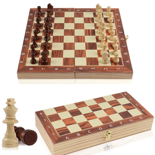 Wooden Magnetic Chess Board