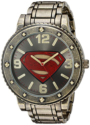 Dc comics men s quartz metal and alloy casual watch, co…