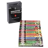 KUFOX 15 Packs Variety Juicy Fruit Flavored Cigarette Rolling Paper,king Size 110*44mm,32 Papers Per Pack(Total 480 Papers)