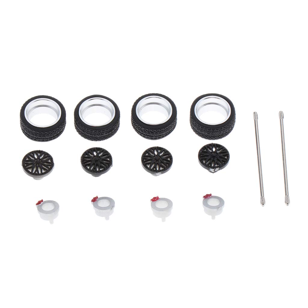 Buy MagiDeal Alloy Wheel And Tire Multipack Set 1 64 Scale For Custom