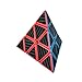 I-xun Carbon Fiber Speed Magic Cube Bundle, Pyraminx Skewb Megaminx Cube - 3 Pack