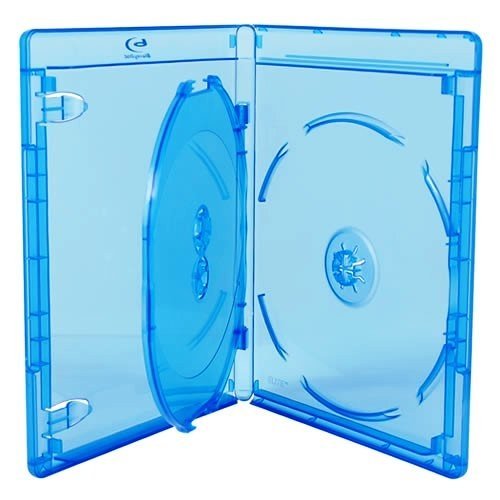 1 X Amaray Double Blu Ray Case - With A Inner Tray 14mm Spine