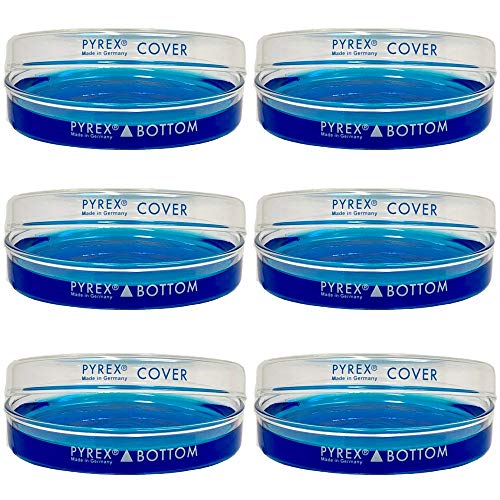Corning Pyrex Culture Petri Dish, 150mm X 20mm Size, 148mm D X 20mm H (Case Of 24) on Galleon