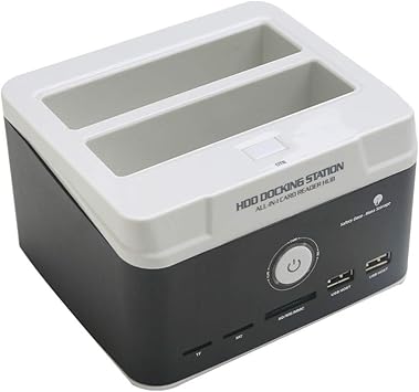 SOLUSTRE Base de Disco Duro Externa USB 3. 0 Caja de Disco Duro Estación de Acoplamiento