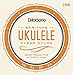 D'Addario Baritone Ukulele Strings, Clear Nylon, EJ65B, 4-String Set, Pack of 1